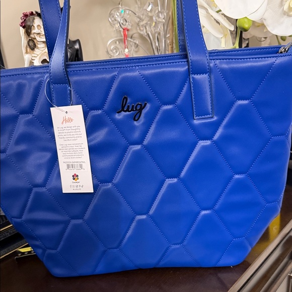 lug Handbags - Lug Paddock Sapphire Blue NWT Tote